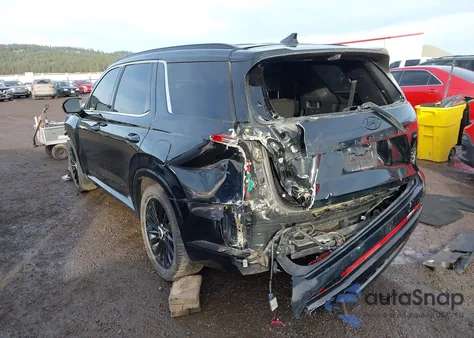 2024 Hyundai Palisade Calligraphy Night Edition из США, поврежденный, VIN KM8R7DGE0RU705958